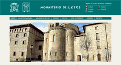 Desktop Screenshot of monjesdeleyre.org