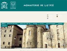Tablet Screenshot of monjesdeleyre.org